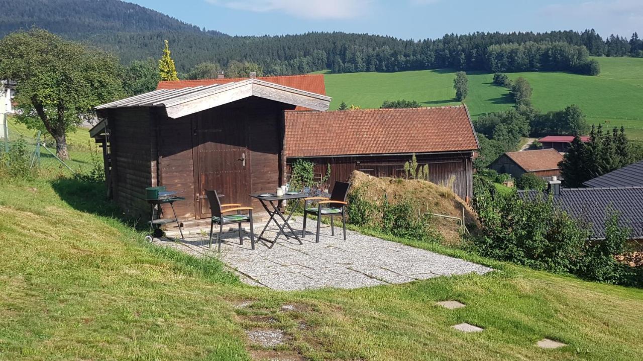 Wohnung Wiesengruen - Osserblick Lam Bagian luar foto