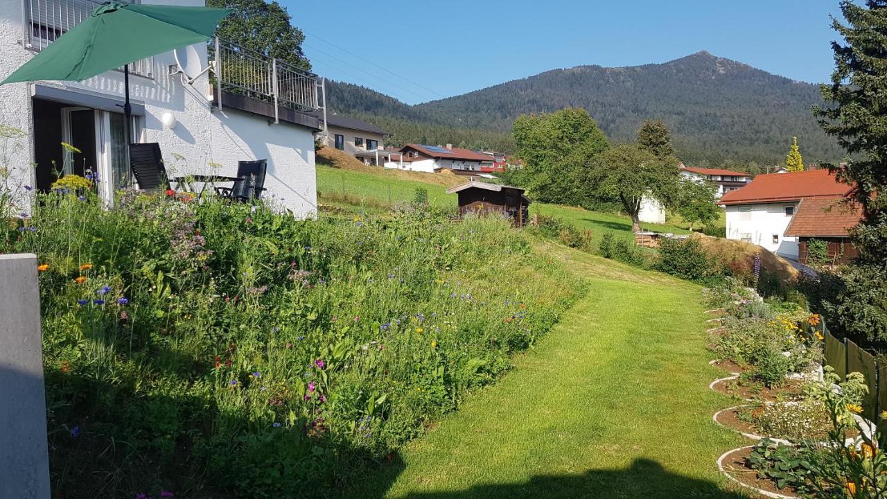 Wohnung Wiesengruen - Osserblick Lam Bagian luar foto